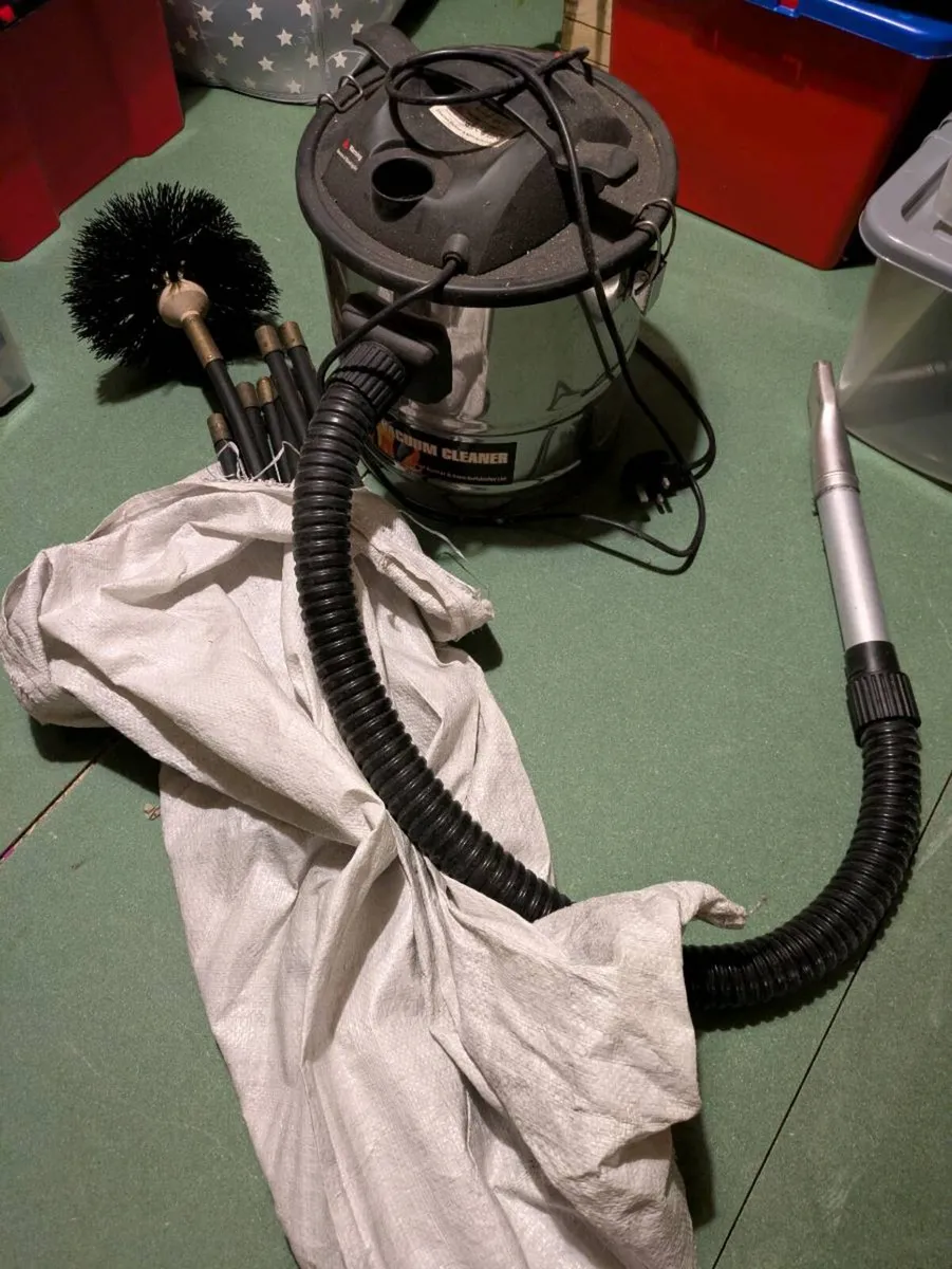 Ash Vacuum and Chimney Cleaning Rods - Image 1