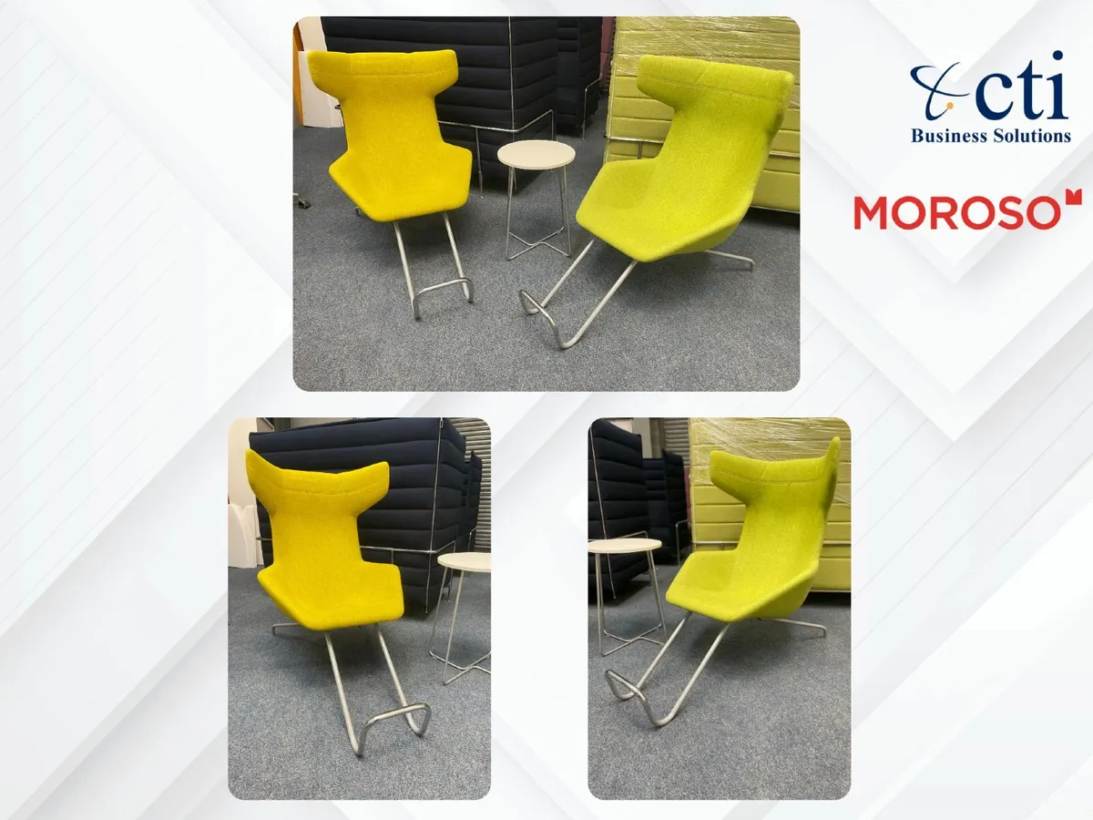 2 X "Moroso" Lounge Chairs - Grade A - Image 1