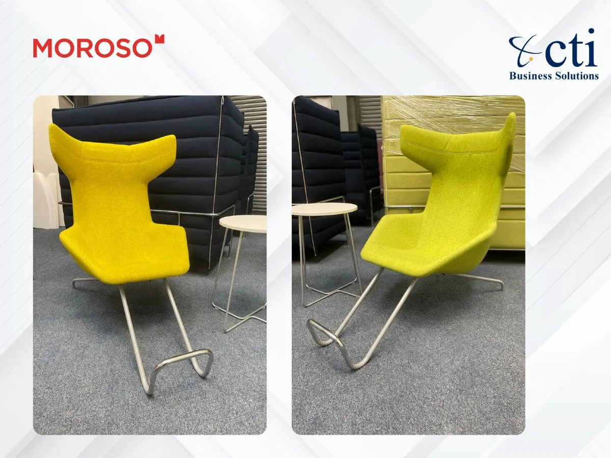2 X "Moroso" Lounge Chairs - Grade A - Image 3