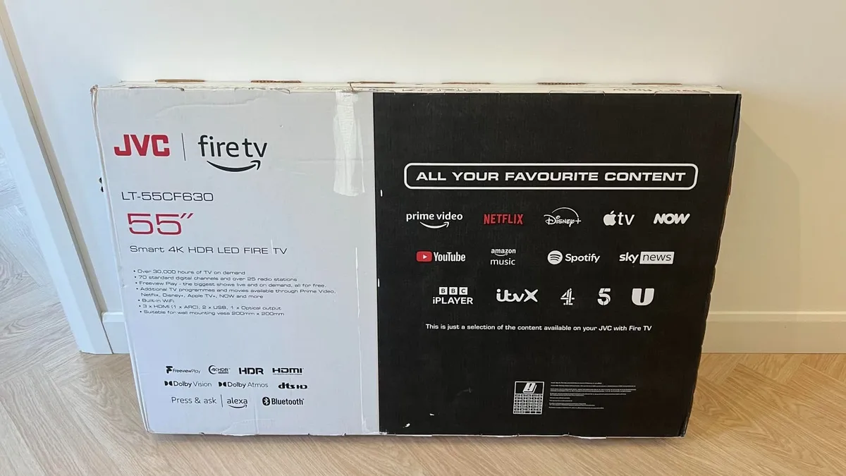 JVC  55" Smart 4K Ultra HD HDR LED TV - Image 2