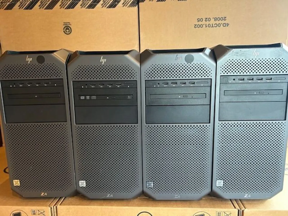 HP Z4 G4 i9-10900X 32GB Ram/1TB SSD/RTX 8GB GPU - Image 1