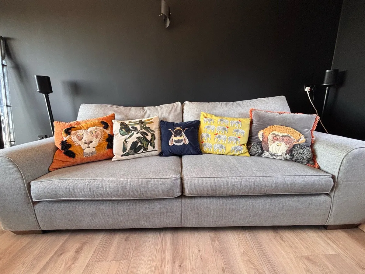 Large Grey Sofa - Image 2