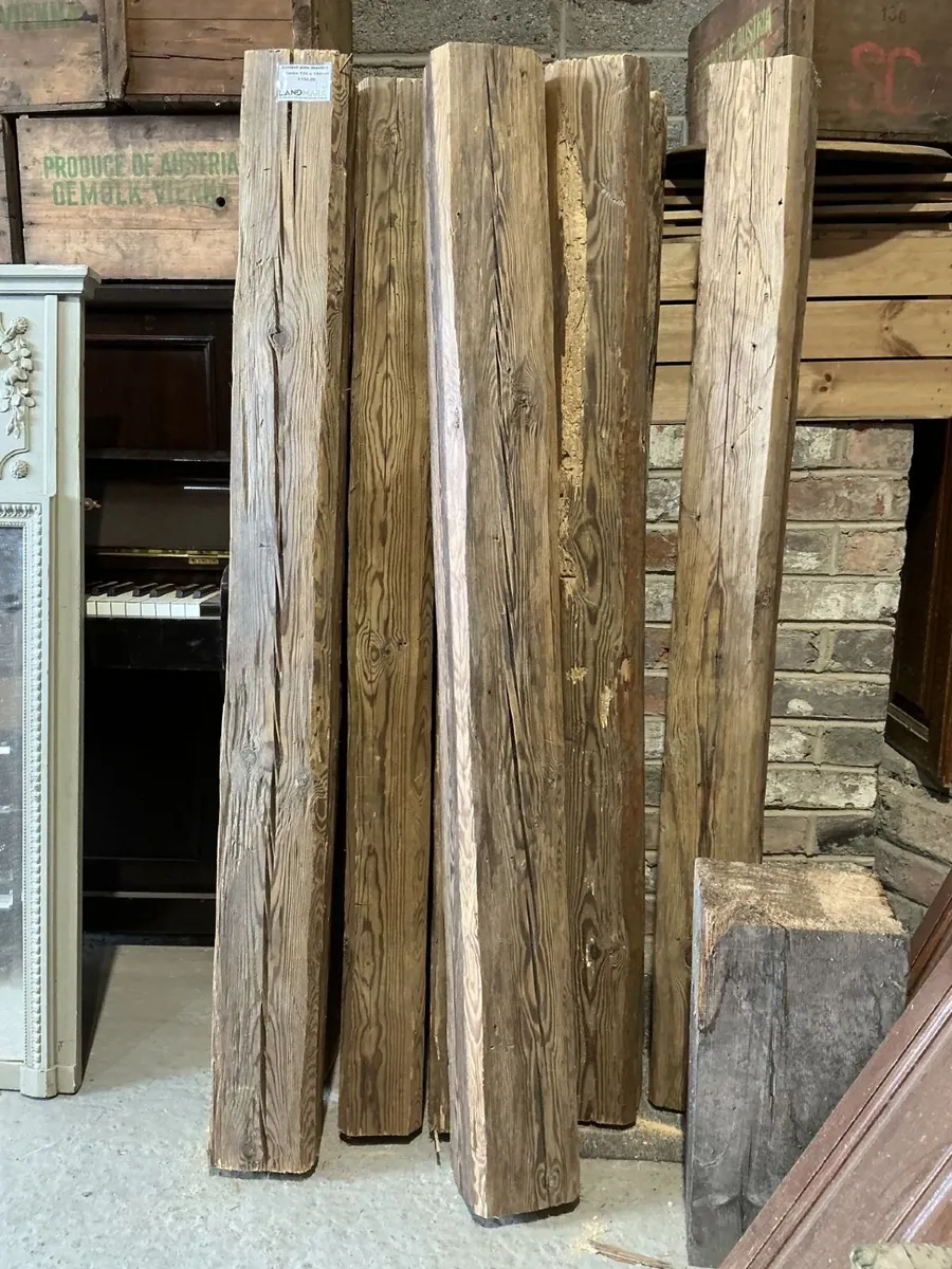 Antique pine mantles - Image 1