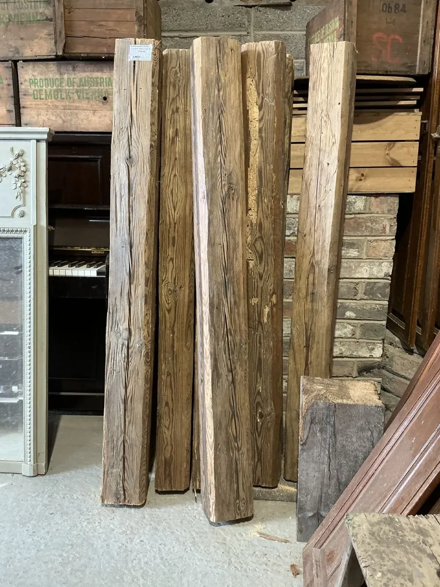 Antique pine mantles - Image 3