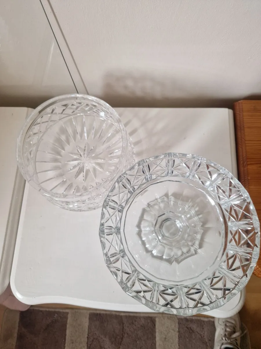 Galway crystal. Large bowls. - Image 3