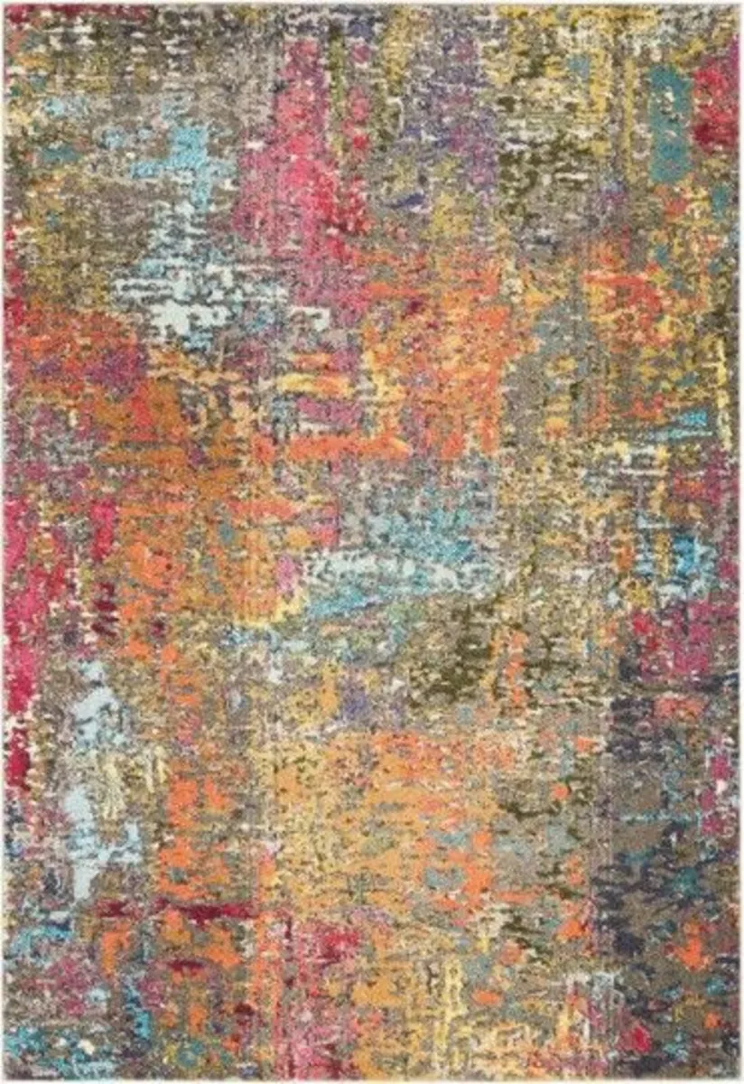 Nourison Celestial Sunset Rug 274cm x 366cm - Image 1