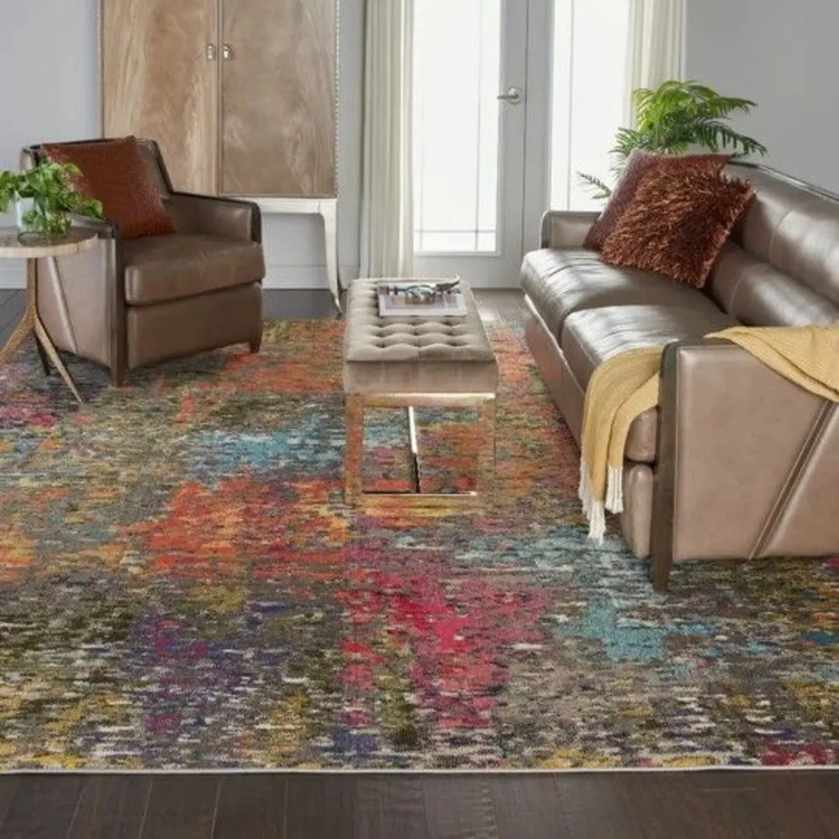 Nourison Celestial Sunset Rug 274cm x 366cm - Image 2