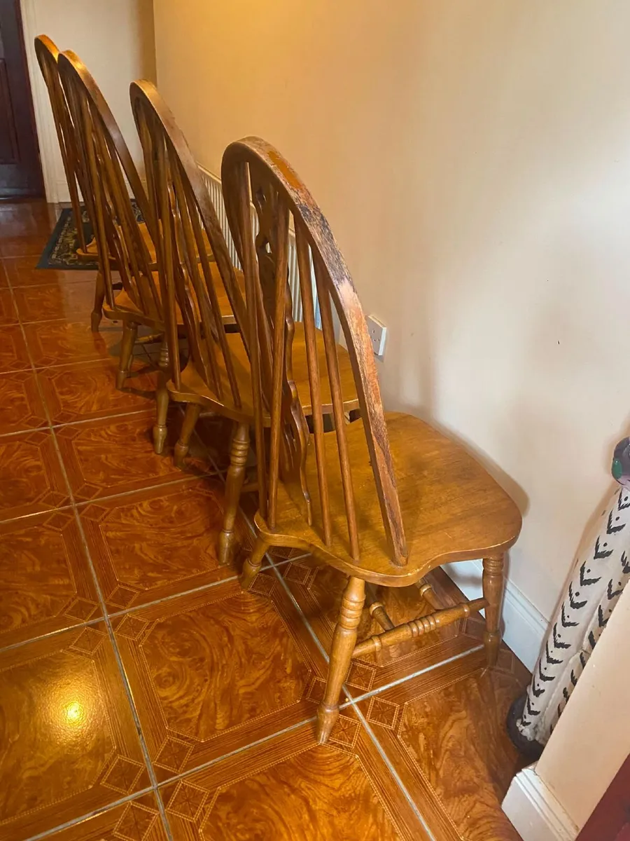 Vintage kitchen chairs - Image 2