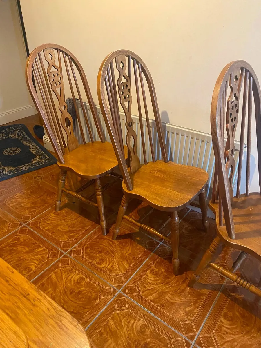 Vintage kitchen chairs - Image 4