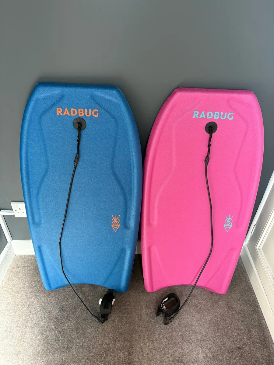 Radbug 100 Bodyboards with Wristbands - Image 1