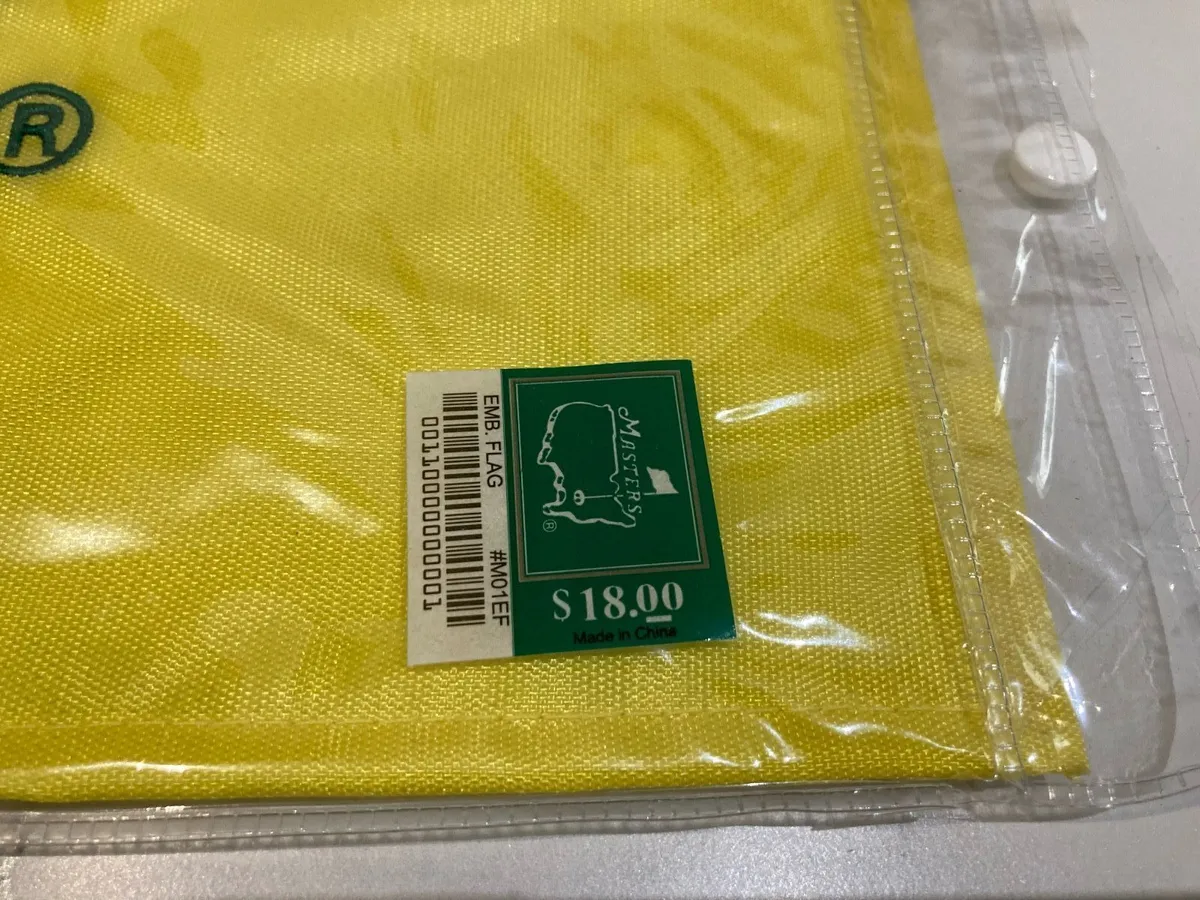 2001 Masters Flag Tiger Slam - Image 2