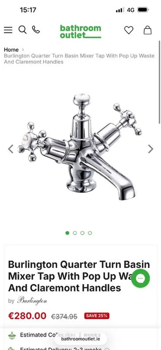 Bathroom Tap set - Image 1