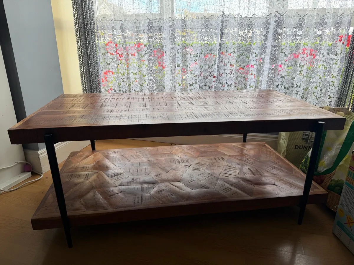 Wooden Coffee Table - Image 3