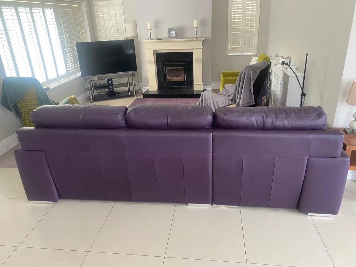 Pedro Ortiz designer leather couch - Image 2