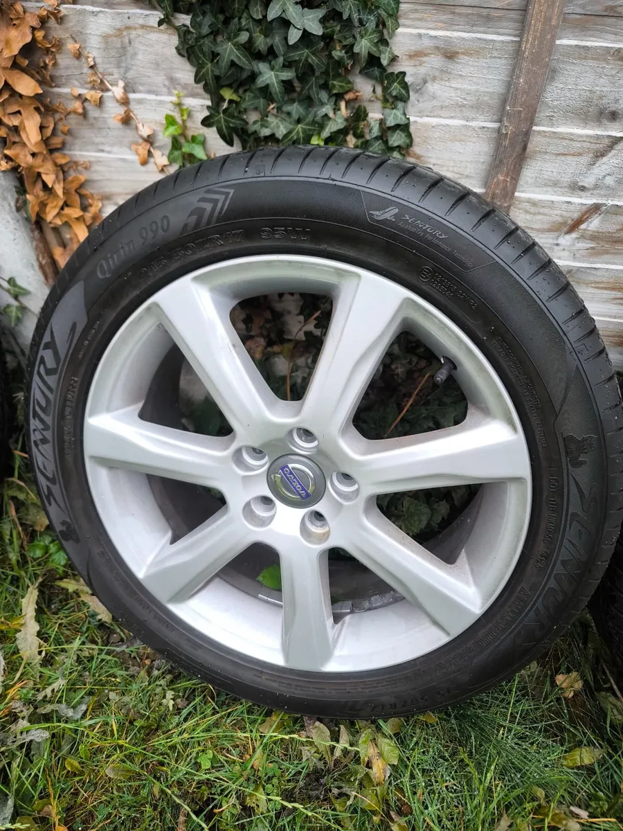 VOLVO S40 S60 ALLOYS  wheels 215/50/17 TYRES NEW! - Image 4