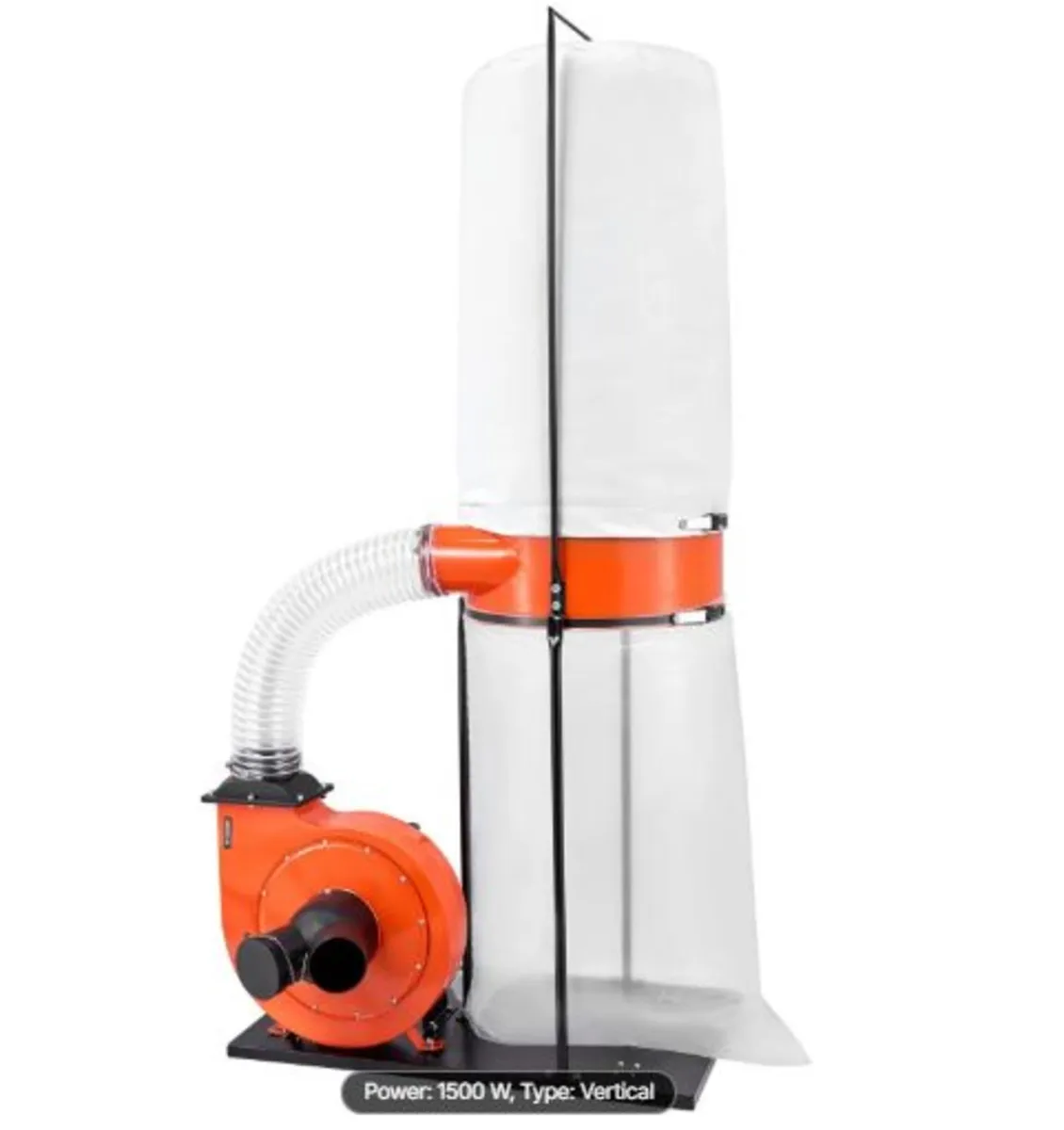 Dust Collector, 1200 CFM 2.5 Micron Vortex Cone - Image 1