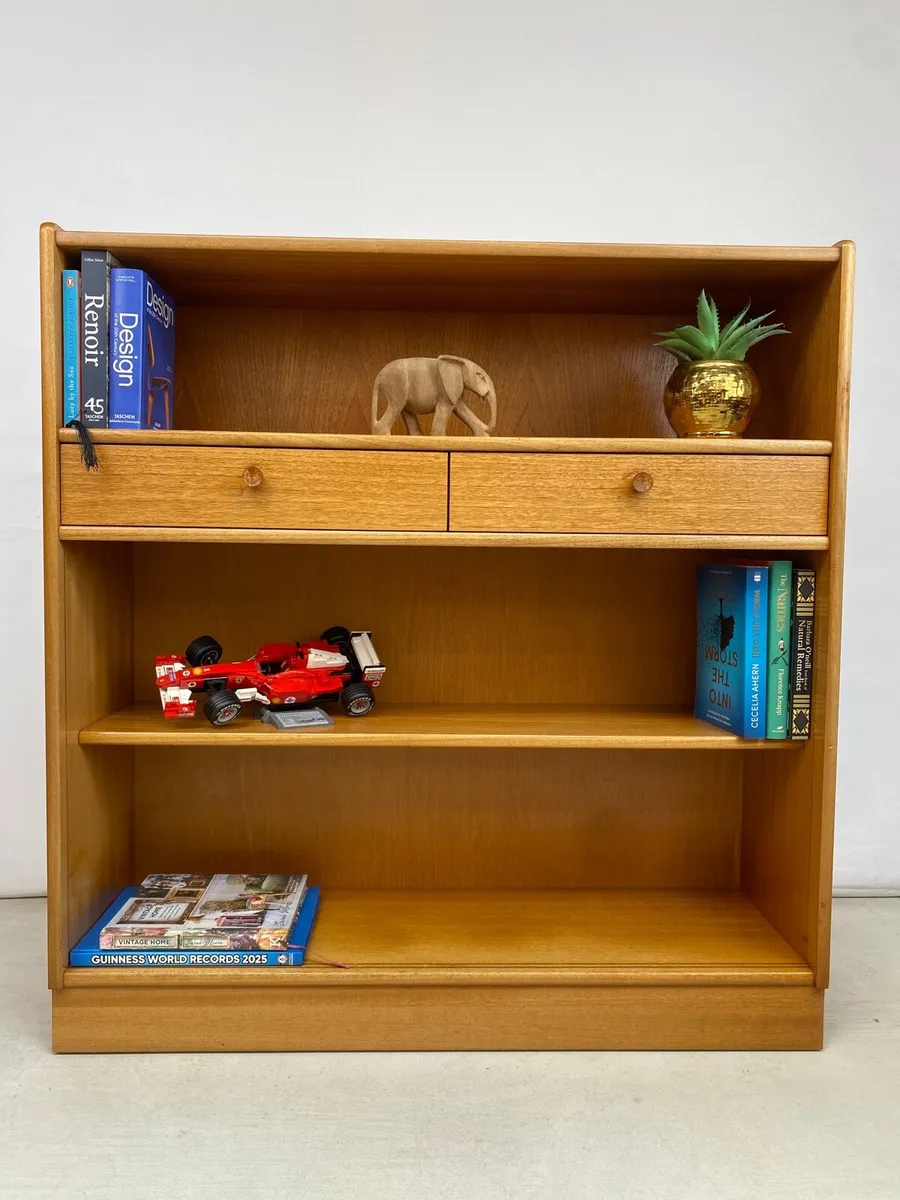 Mid Century Nathan Teak Bookcase - Image 2