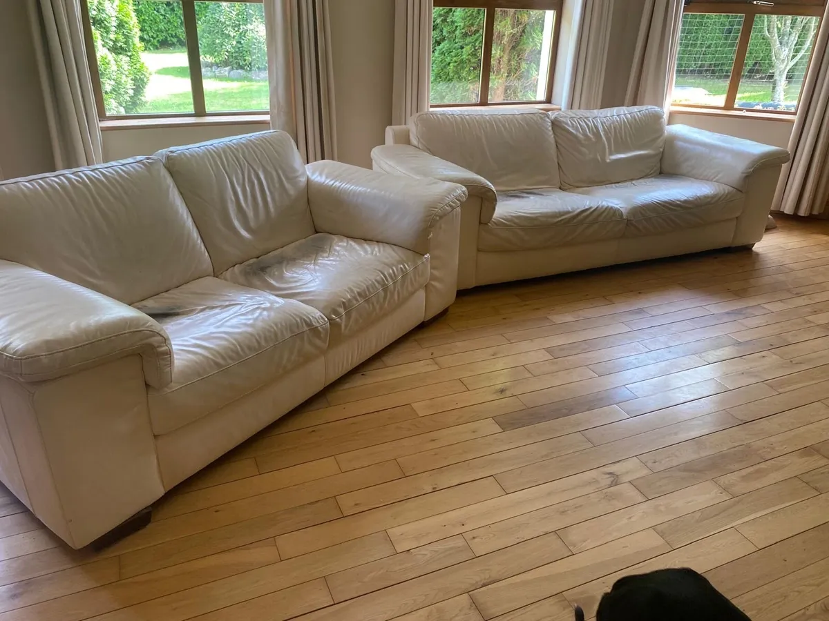 Leather Sofa - Image 1