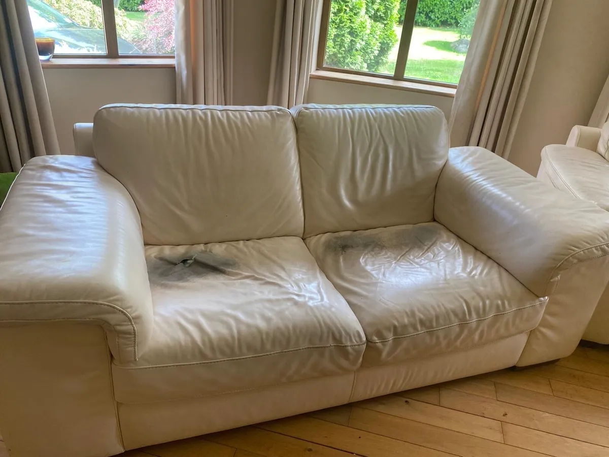 Leather Sofa - Image 2