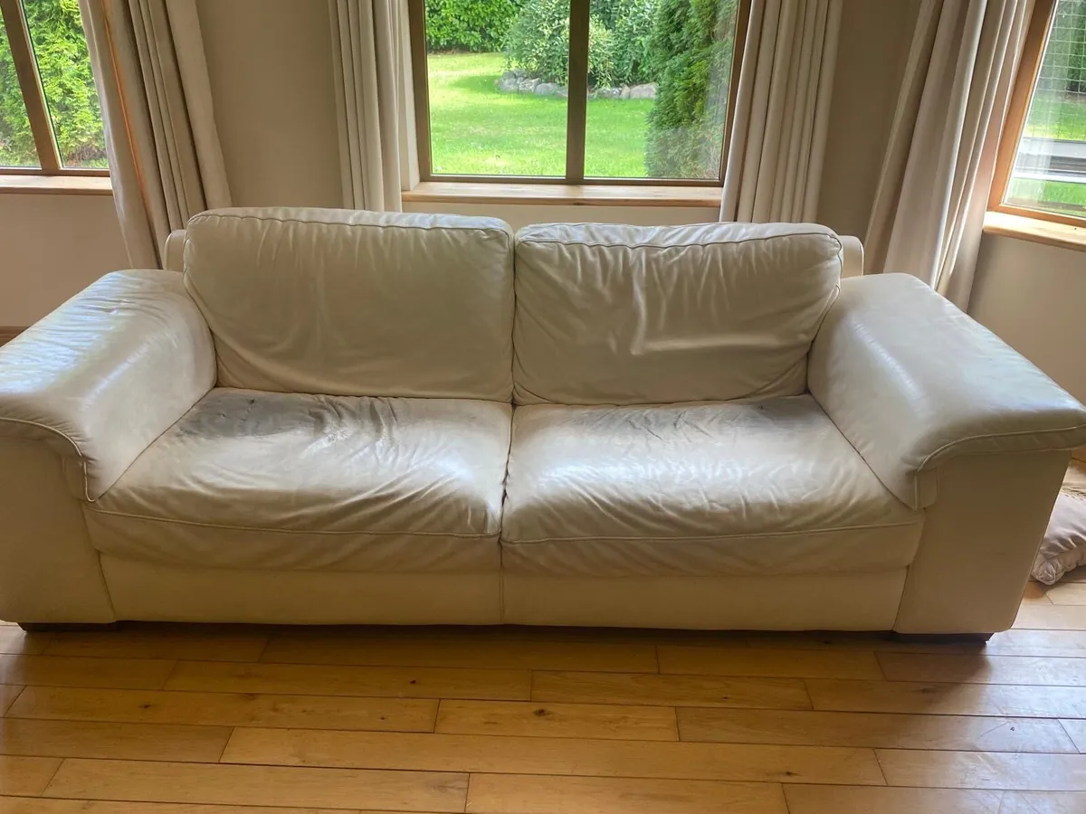 Leather Sofa - Image 4