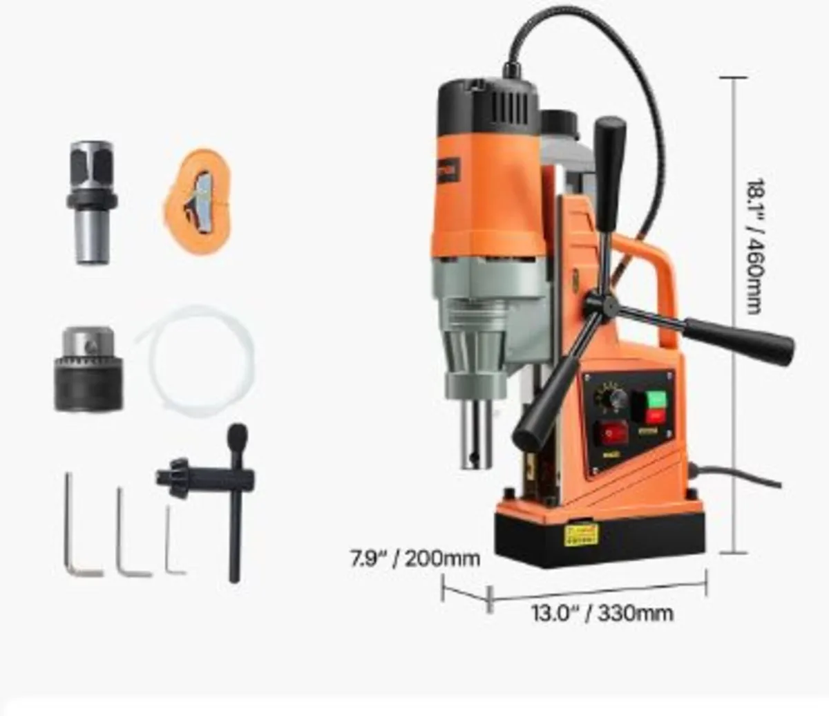 Magnetic Drill, 1550W Motor 2 in Boring Diameter, - Image 4
