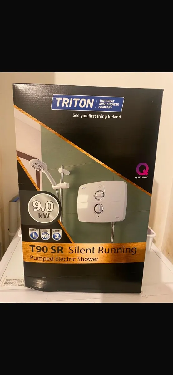 BRAND NEW - Triton T90 SR  pumped electric shower - Image 1