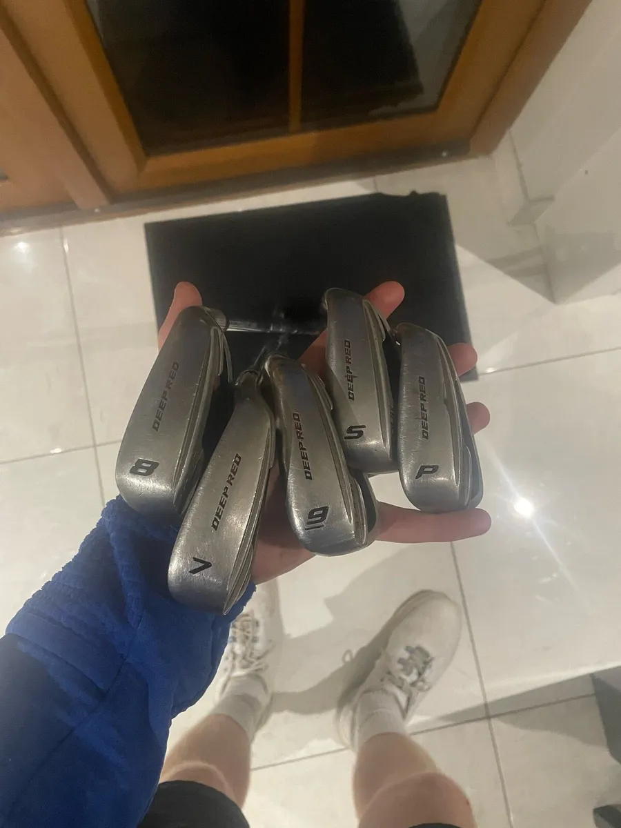 Wilson deep red tour irons - Image 1