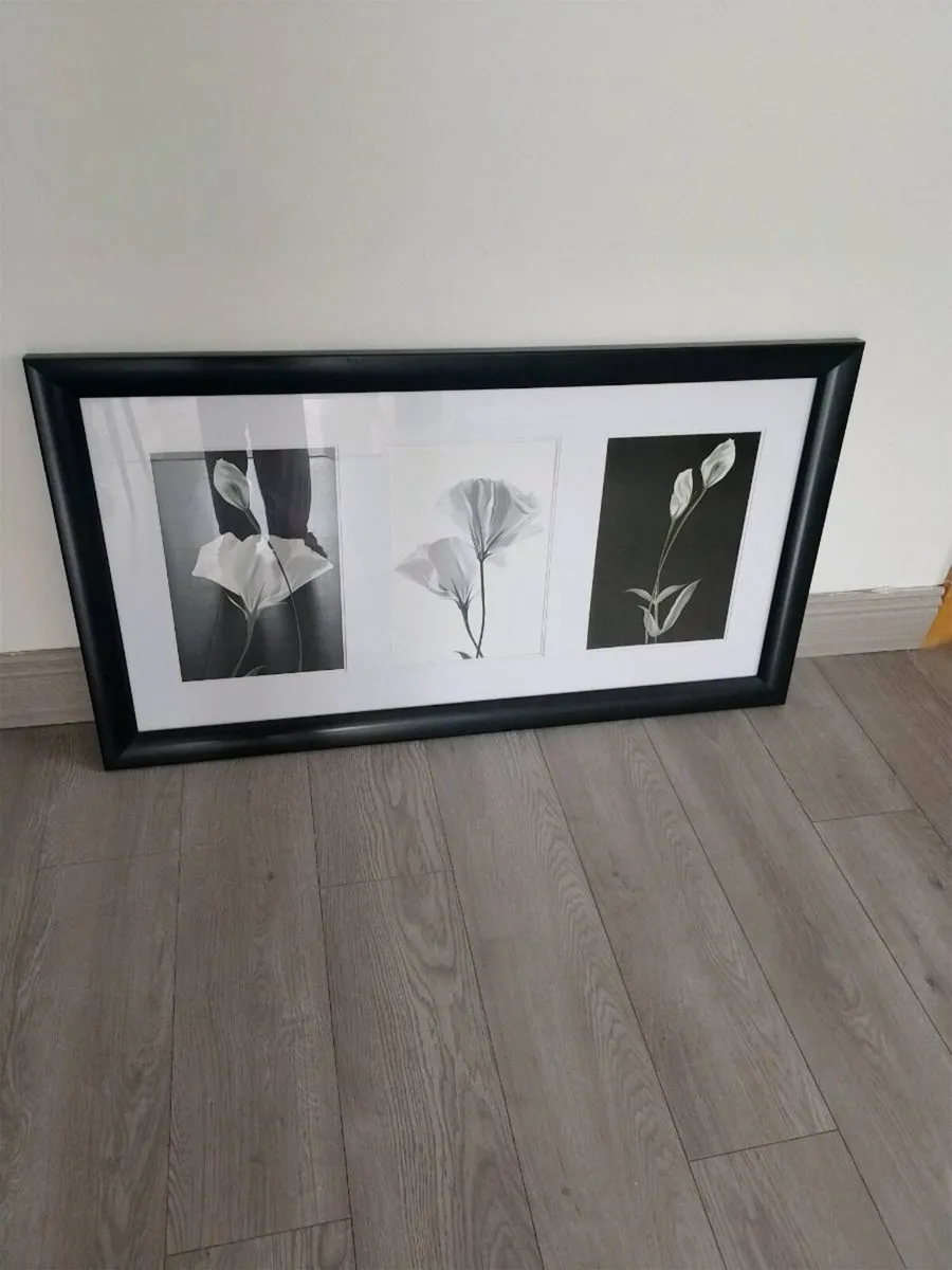 Two large wall pictures for both for 60 - Image 1