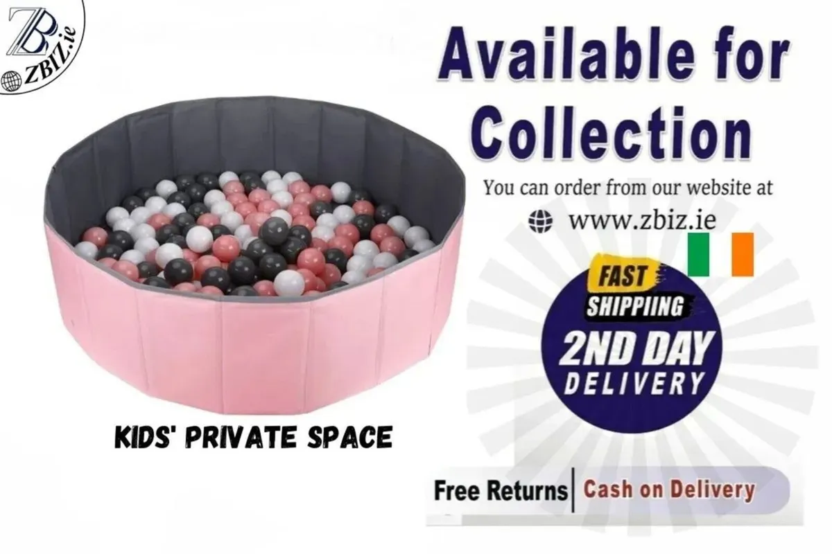 Ocean Ball Pool Baby Comfortable Playpen - Image 3