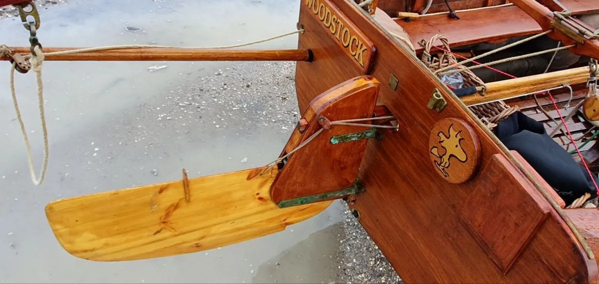 SEAFLY SAILING DINGHY: EPOXY/ FIBREGLASS/WOOD - Image 4