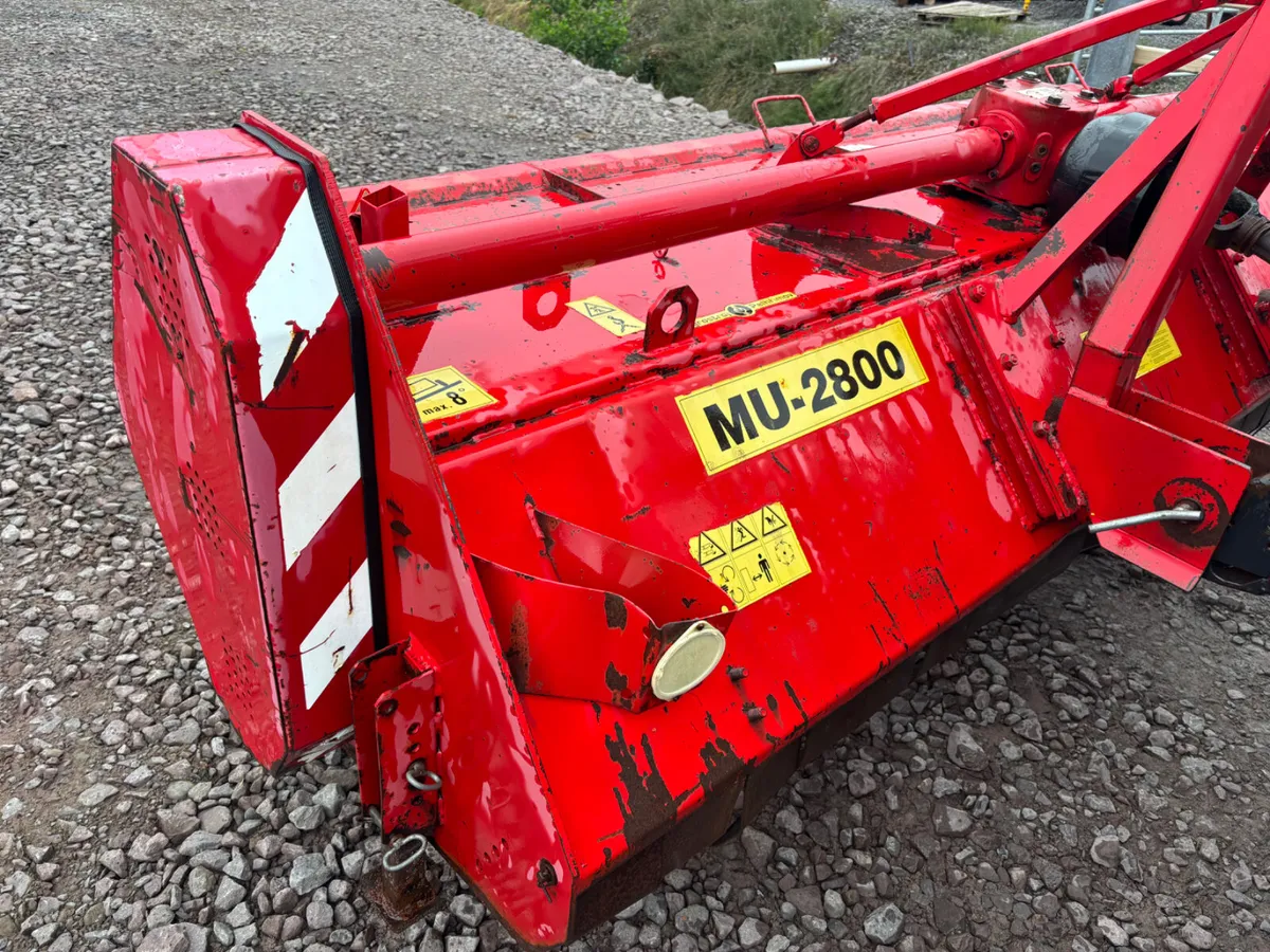 Agrostroj-mu2800 Flail topper 2.8 metre - Image 4