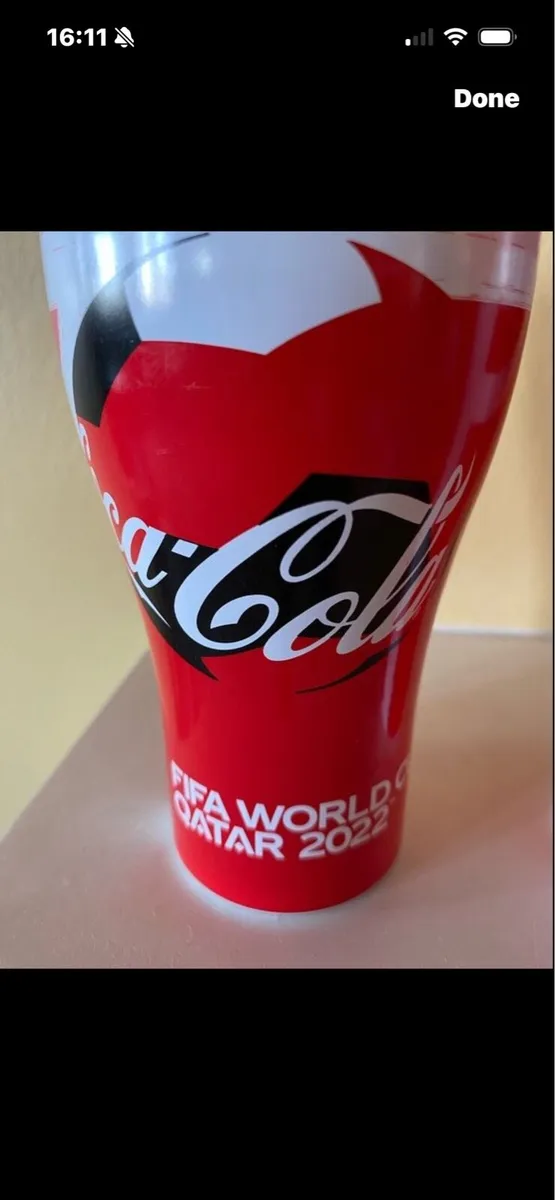 Water World Cup Coca Cola Aluminium Cups - Image 3