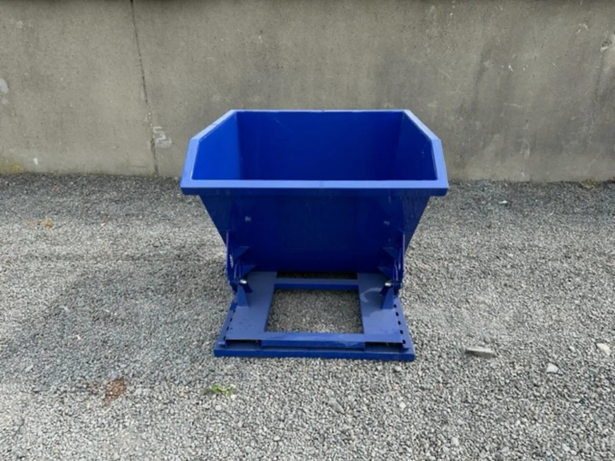 New 1CY Forklift Tipping Skip **Online Auction** - Image 3