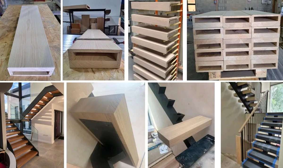 Oak Stair Treads-Risers-Landings-Stair Projects - Image 4