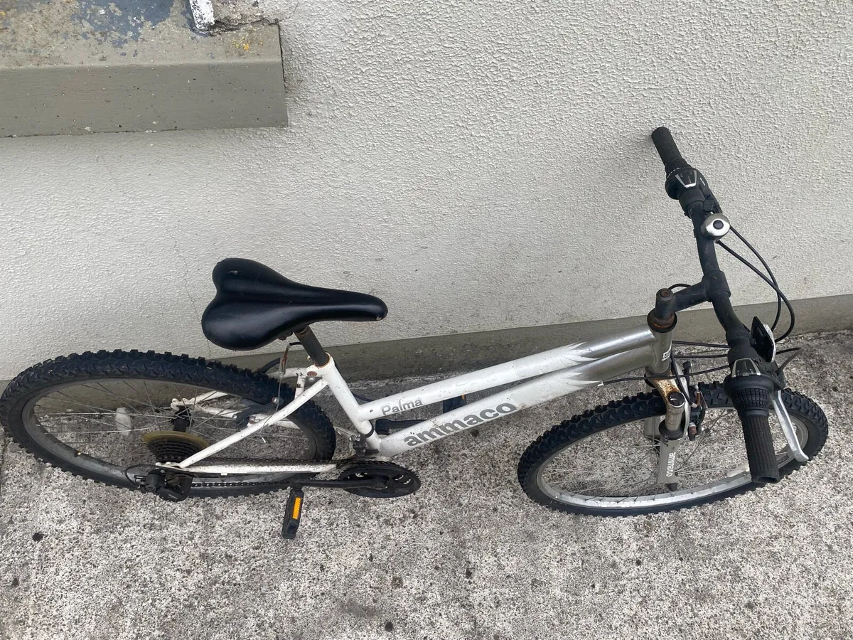 Ammaco Mountain Bike – White/Silver - Image 3