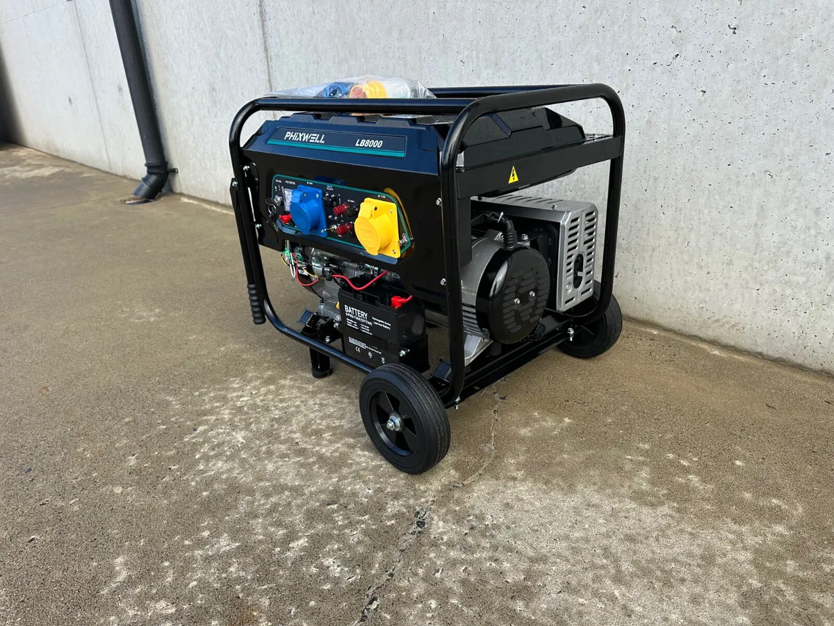 New 8kW Petrol Site Generator **Online Auction** - Image 4