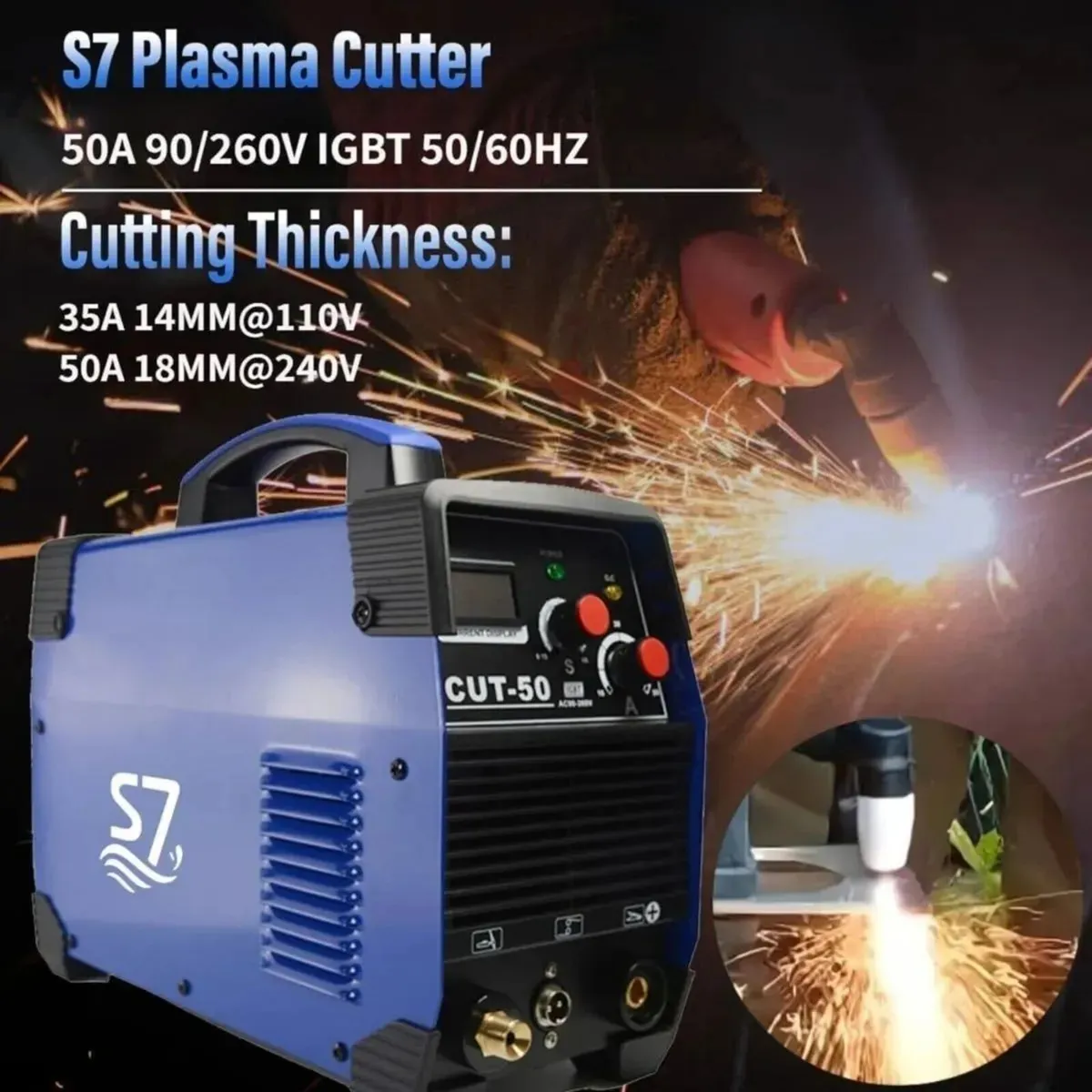 Plasma Cutter 50A Metal Cutting Machine - Image 2