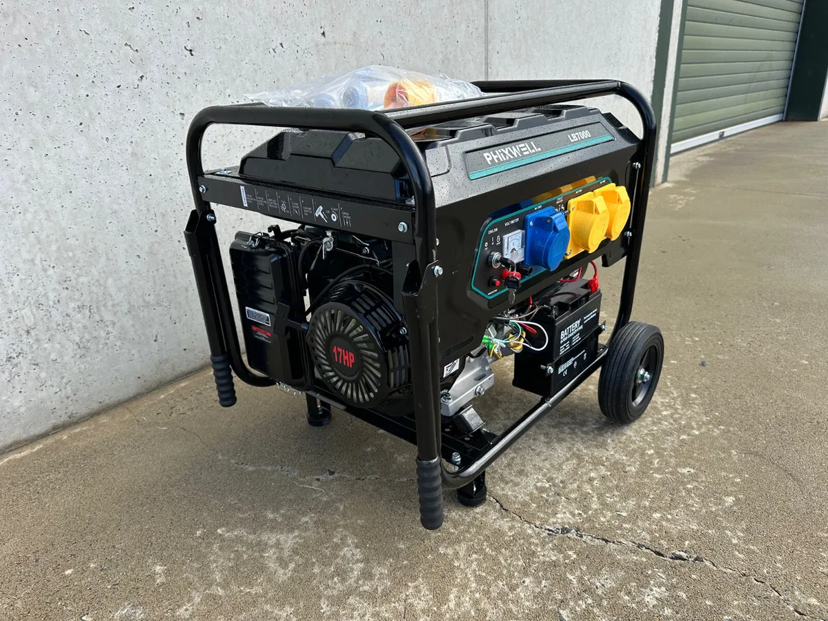 New 7kW Portable Generator **Online Auction** - Image 1