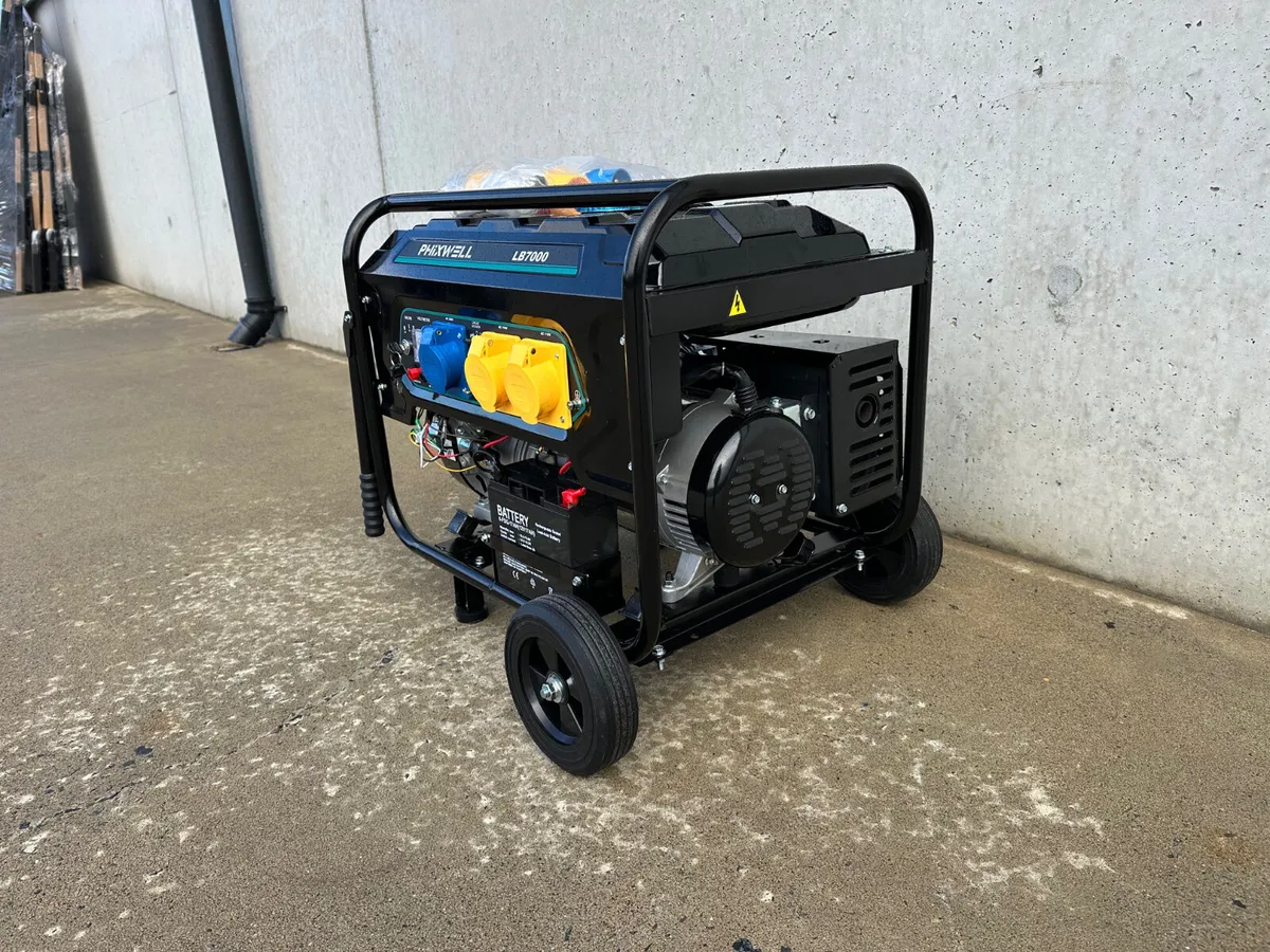New 7kW Portable Generator **Online Auction** - Image 4