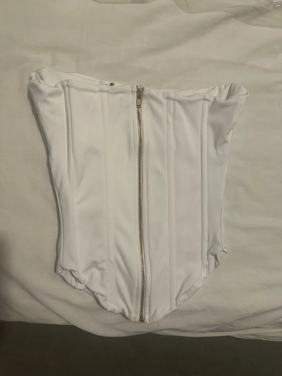 HNTR the label white louie gown - Image 4