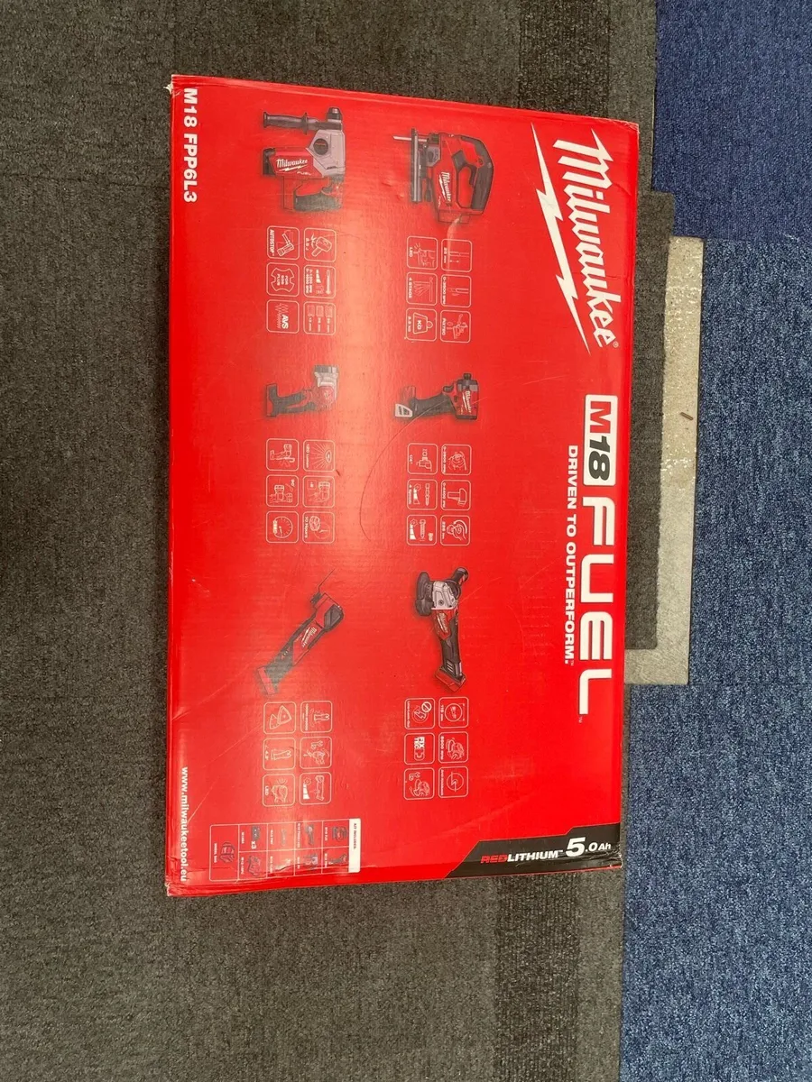 Milwaukee 6 piece combi set M18 FPP6L3 - Image 3