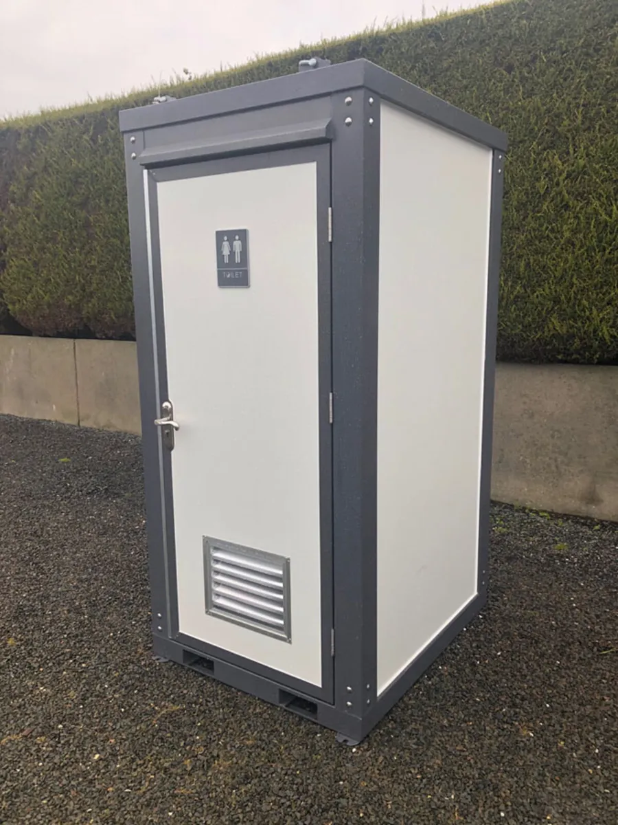 New 220V Single Toilet Unit **Online Auction** - Image 1