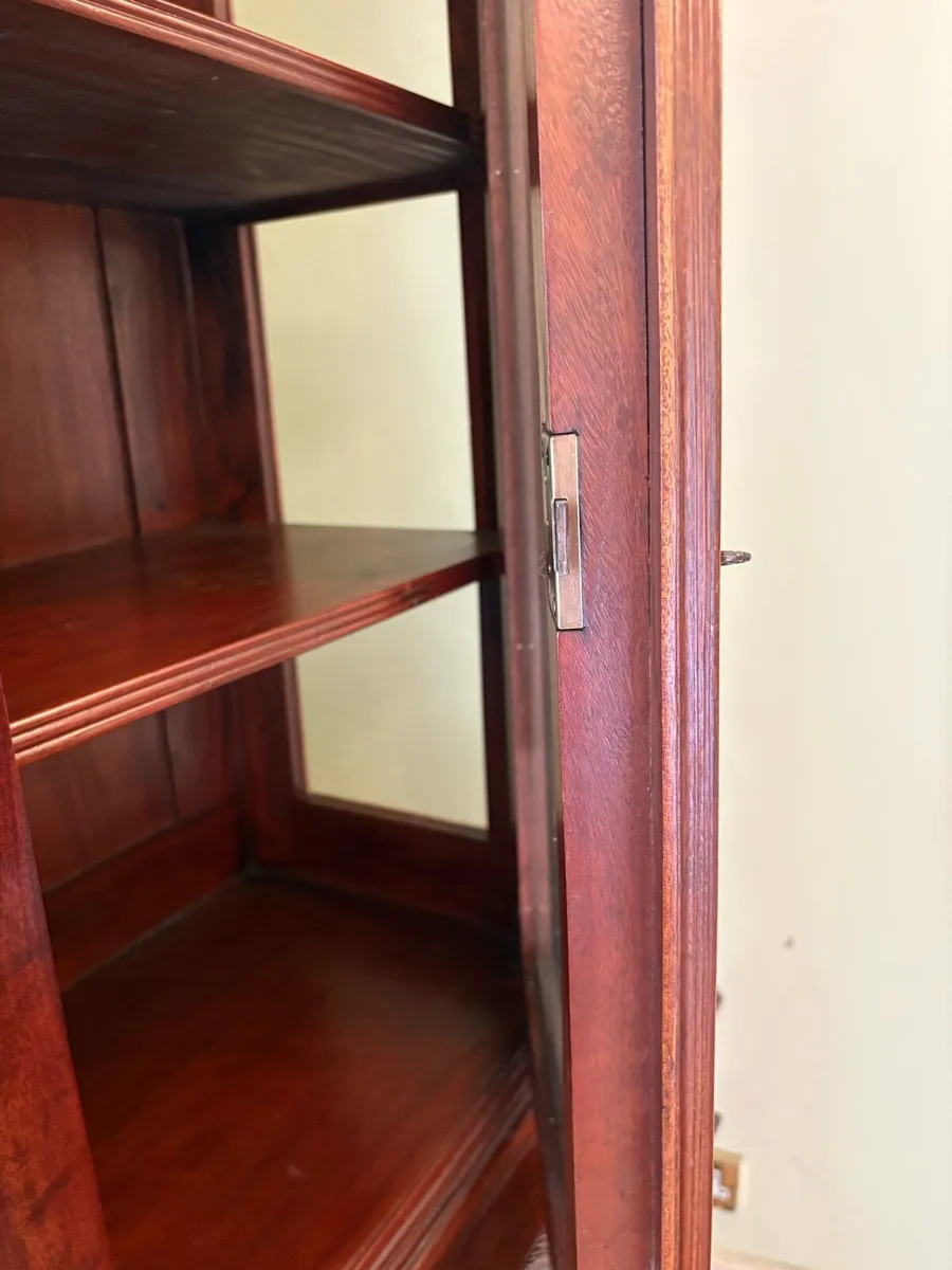 Late Victorian Display/China Cabinet - Image 3