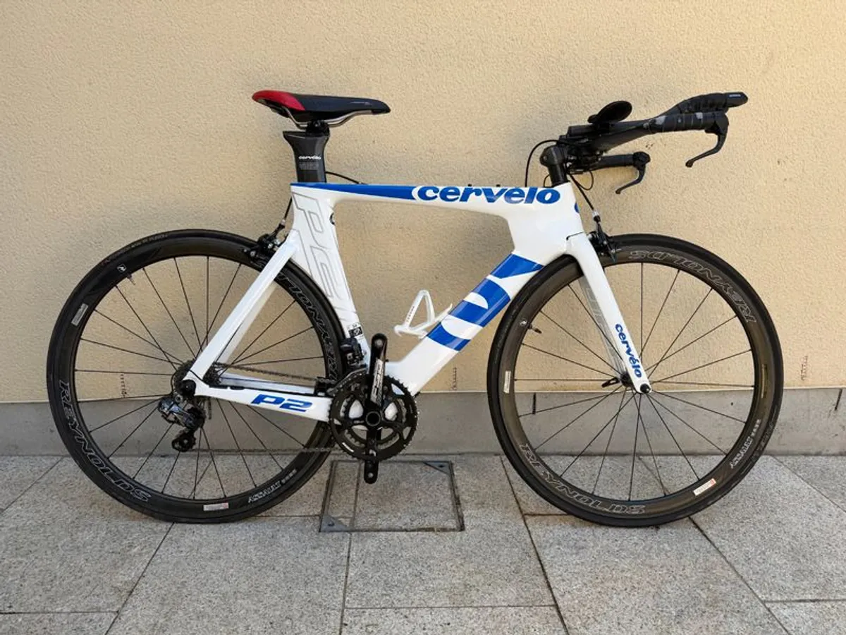 Cervelo P2 Carbon 54cm Triathlon Bike - Image 1