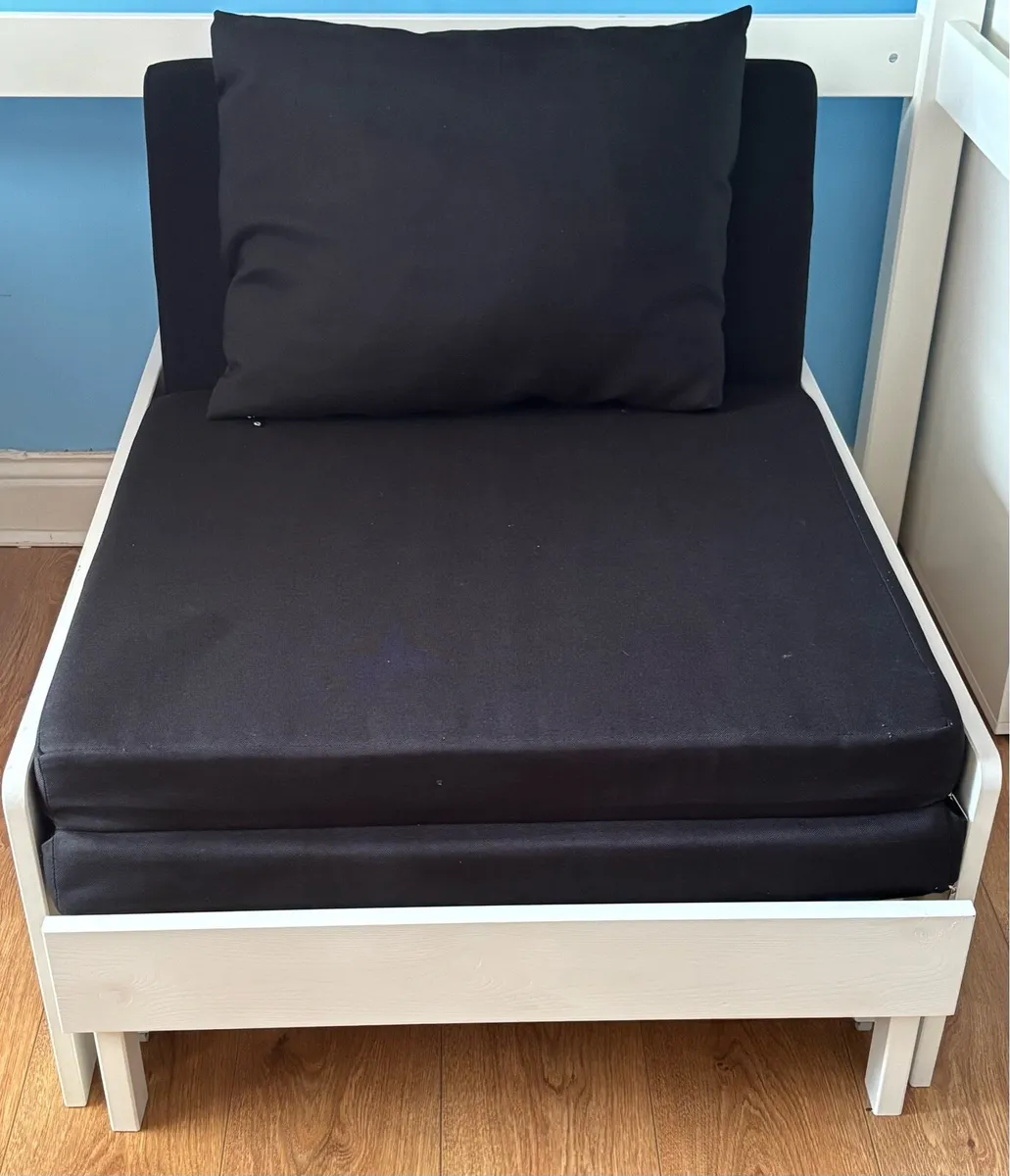 High Sleeper Double bed with single bed underneath - Image 2