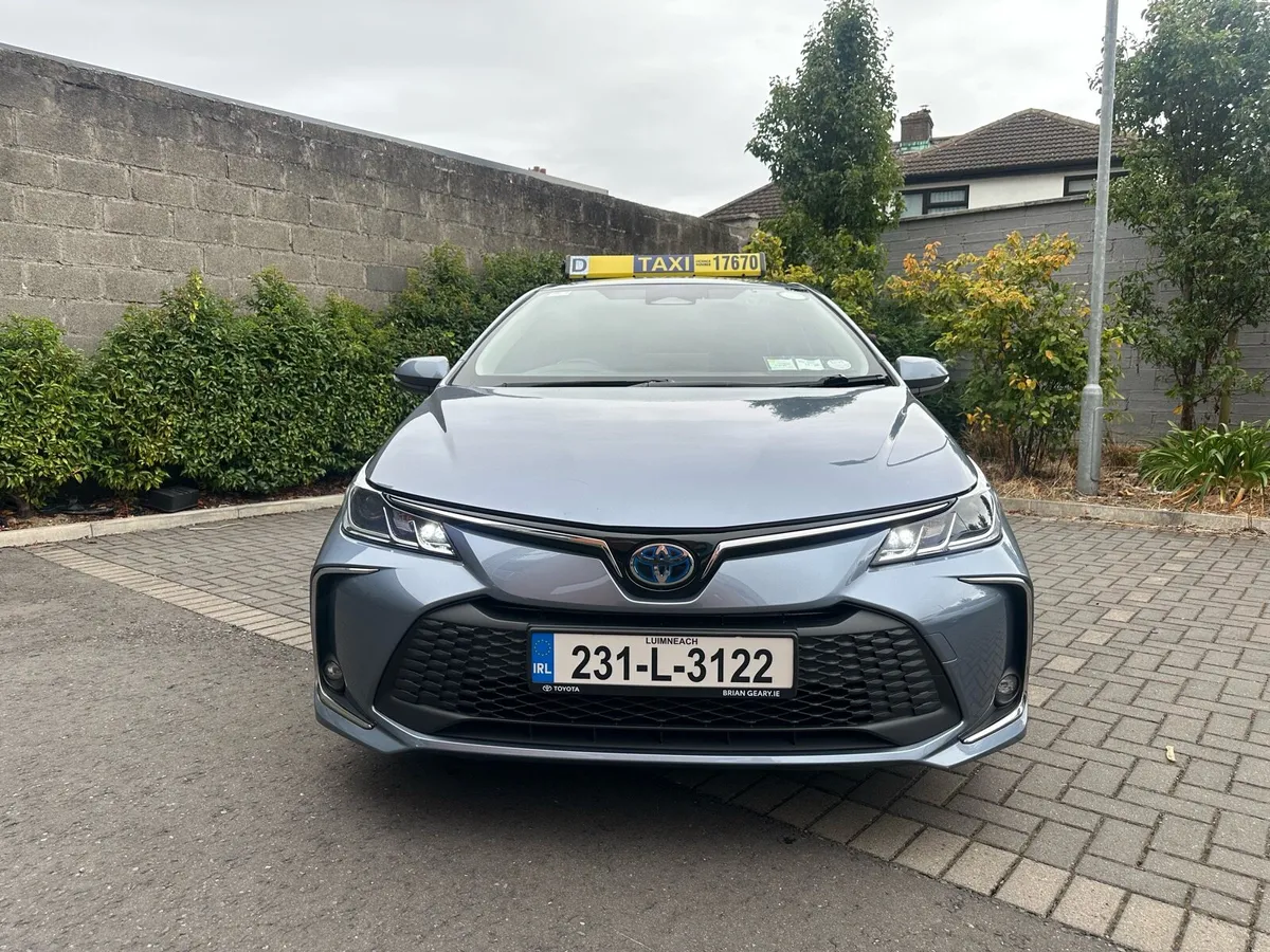 Toyota Corolla Automatic Hybrid Taxi For Rent - Image 2