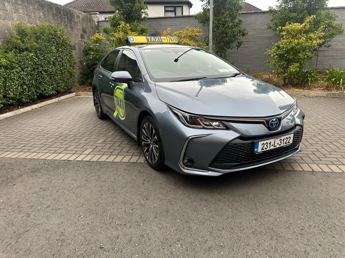 Toyota Corolla Automatic Hybrid Taxi For Rent - Image 3