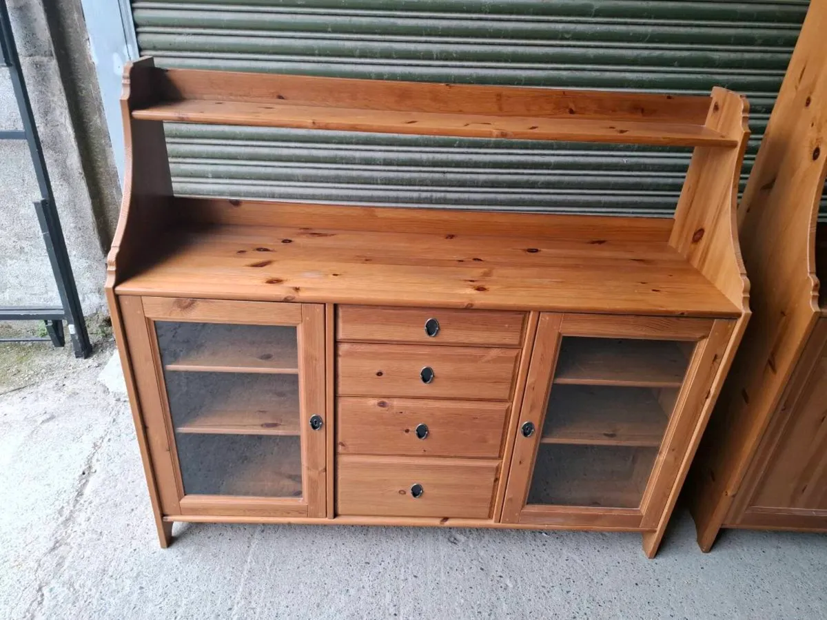 IKEA Solid Pine Sideboard &  Cabinet (DELIVERY) - Image 3