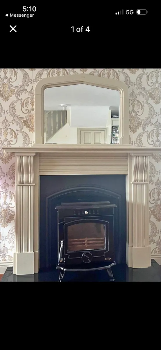 Fireplace,Mirror And Henley Stove - Image 3