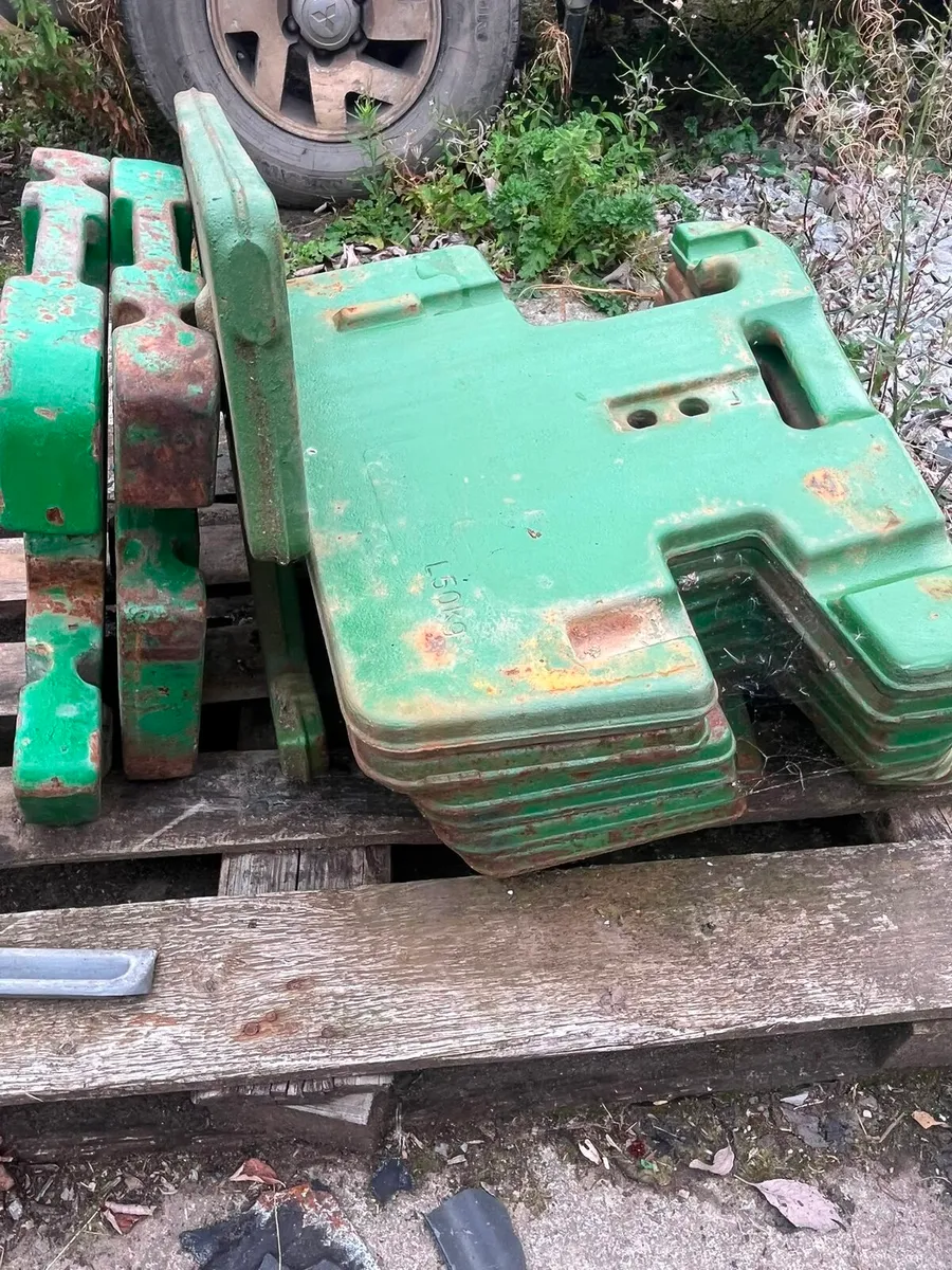John deere hitches weights d¼ - Image 4